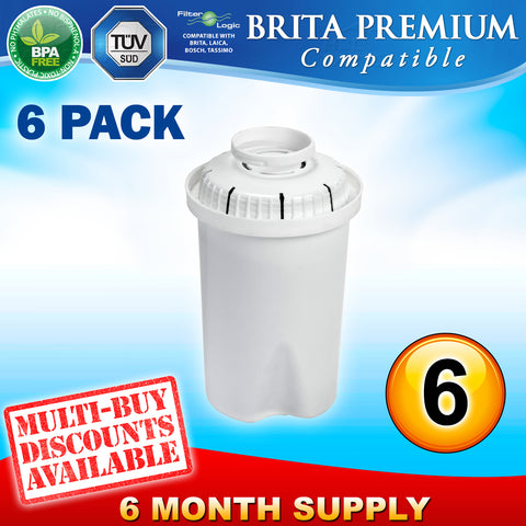 Brita Classic Premium Compatible Water Filter Replacement Refill Cartridge - Thefridgefiltershop