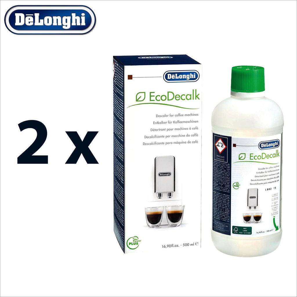 2x 500 ml DeLonghi EcoDecalk détartrant pour la machine à café  8004399329492