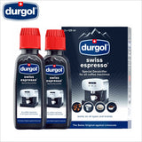 Durgol Swiss Espresso Special Descaler Decalcifier for Espresso Coffee Machine 2 x 125ml - Thefridgefiltershop