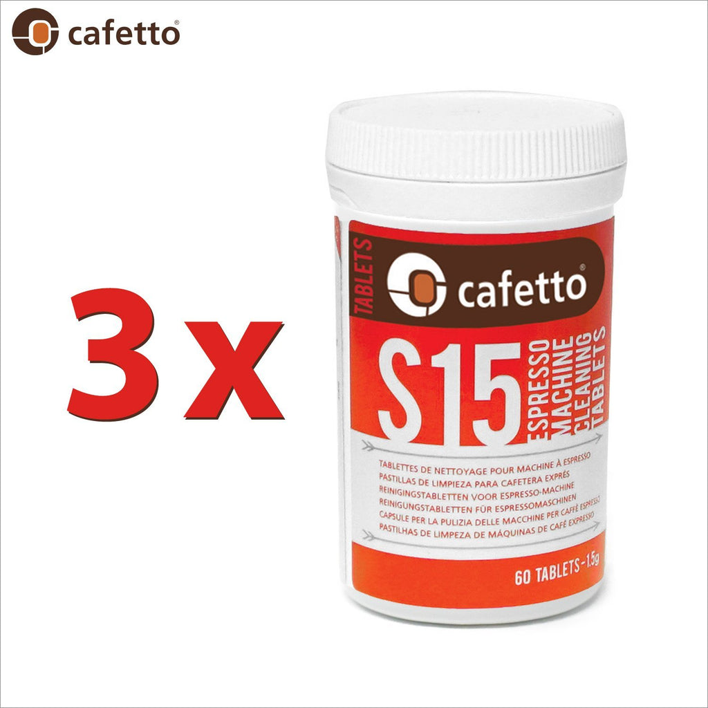 Cafetto S15 Espresso Coffee Machine Cleaning Tablets 1.5g 60 Tablets The Fridge Filter Shop