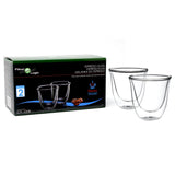 Espresso Double Wall Dual Thermo Shield Insulated Glasses - Thefridgefiltershop