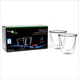 Espresso Double Wall Dual Thermo Shield Insulated Glasses for Delonghi - Thefridgefiltershop