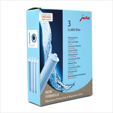 3 x Genuine Original Jura Claris Blue Coffee Water Filter - Thefridgefiltershop