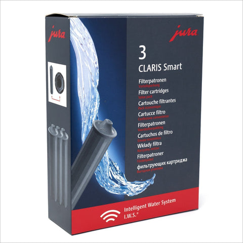 3 x Genuine Original Jura Claris Smart Coffee Water Filter Cartridge - Thefridgefiltershop