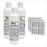 Genuine OEM LG LT1000P MDJ64844601 ADQ74793501 ADQ747935 Ice and Water Fridge Filter - Thefridgefiltershop