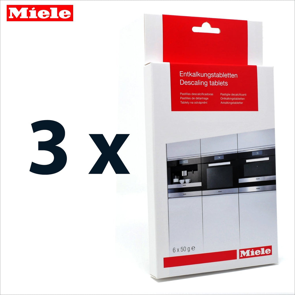 10 pack Genuine Miele Coffee Espresso Machine Descaling Decalcifier Ta