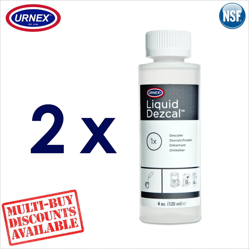 Urnex DEZCAL Espresso Coffee Machine Liquid Descaler Decalcifier Desca The Fridge Filter Shop