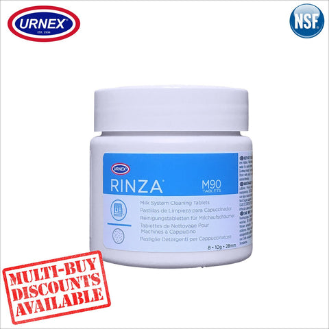 Urnex RINZA® Milk Line Frother System Cleaning Tablets Coffee Espresso Machine - M90 - Thefridgefiltershop