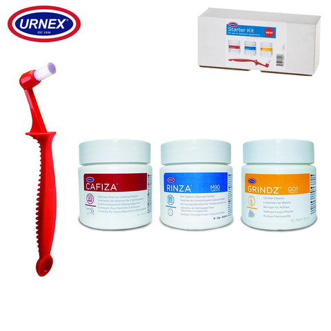 Urnex Espresso Coffee Machine Grinder Starter Cleaning Cleaner Maintenance Kit - Thefridgefiltershop