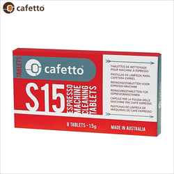 Cafetto S15 Espresso Coffee Machine Cleaning Tablets 1.5g - 8 Tablets - Thefridgefiltershop 