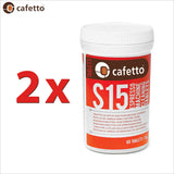Cafetto S15 Espresso Coffee Machine Cleaning Tablets 1.5g - 60 Tablets - Thefridgefiltershop 