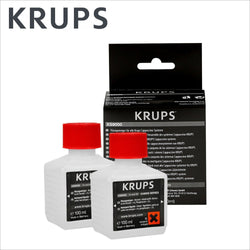 Genuine Krups Coffee Machine Liquid Cleaner XS9000 - 2 x 100ml - Thefridgefiltershop 