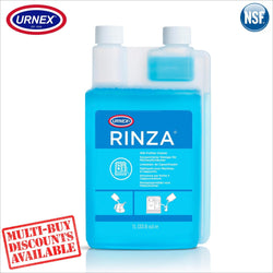 Urnex RINZA® Milk Line Wand Spout Frother Spout Cleaner Coffee Espresso Alkaline 1.1 Litres - Thefridgefiltershop 