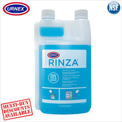 Urnex RINZA® Milk Line Wand Spout Frother Spout Cleaner Coffee Espresso Acid Formulation 1 Litre - Thefridgefiltershop 