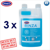 Urnex RINZA® Milk Line Wand Spout Frother Spout Cleaner Coffee Espresso Acid Formulation 1 Litre - Thefridgefiltershop 